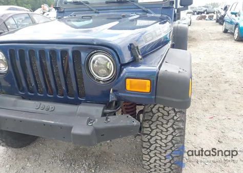 2004 Jeep Wrangler X из США, поврежденный, VIN 1J4FA39SX4P790573